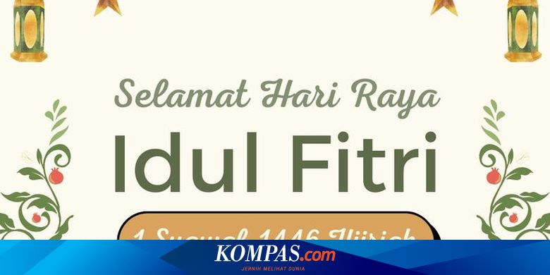 150 Ucapan Lebaran 2025 & Gambar