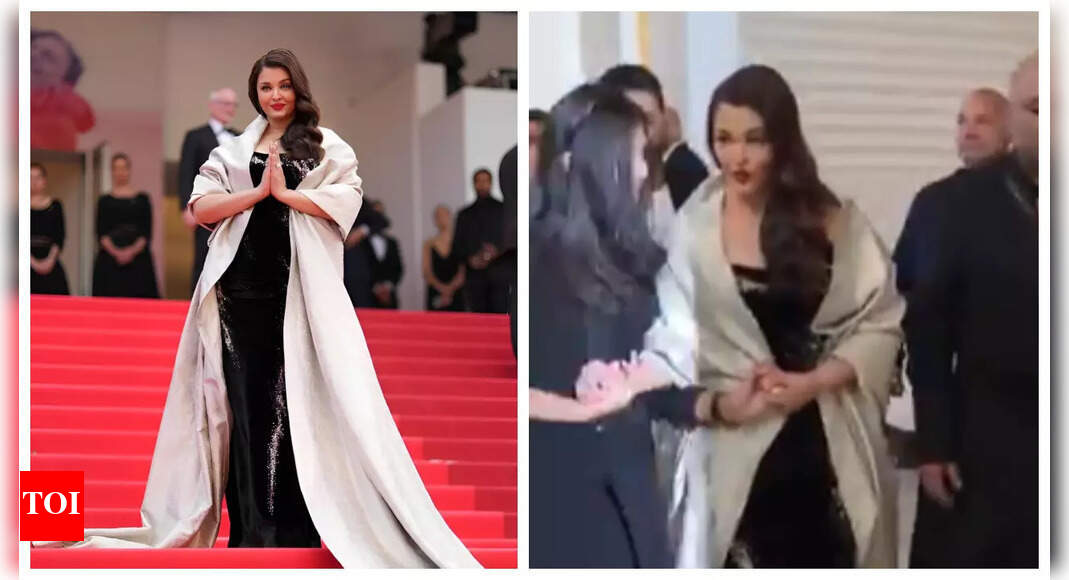 Aishwarya Rai's Cannes Namaste: Grace & Aaradhya