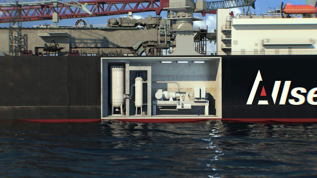 Allseas Bouwt Compacte Kernreactoren