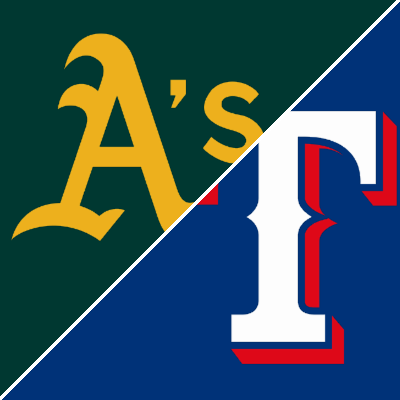 Athletics Dominate Rangers, 3-0 Victory