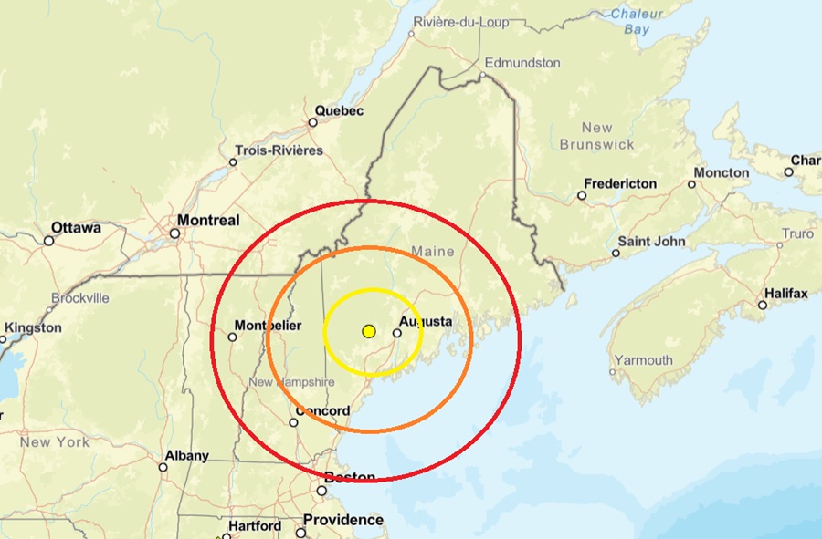 Early Morning Quake Shakes Maine: Minor Tremor Reported