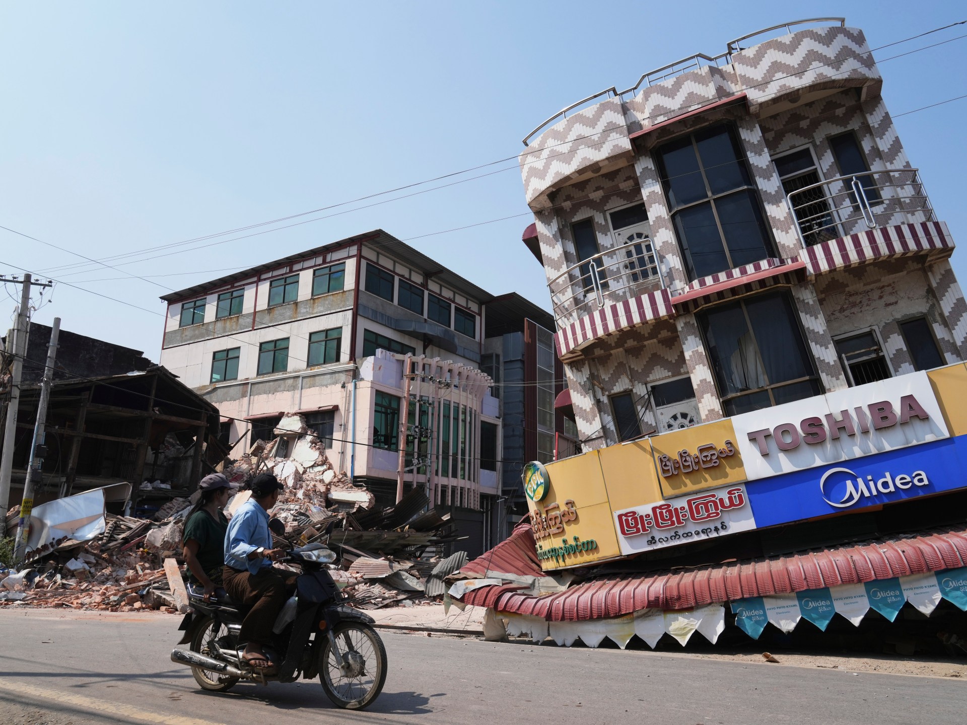 Earthquake Aftermath: Foul Odor Reported In Myanmar