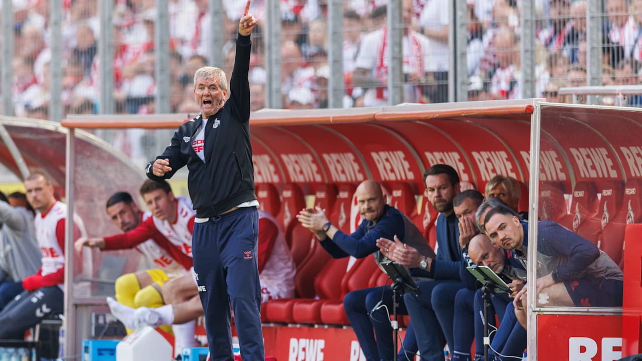 FC Köln: Funkel Entspannt Vor Wichtigem Gespräch