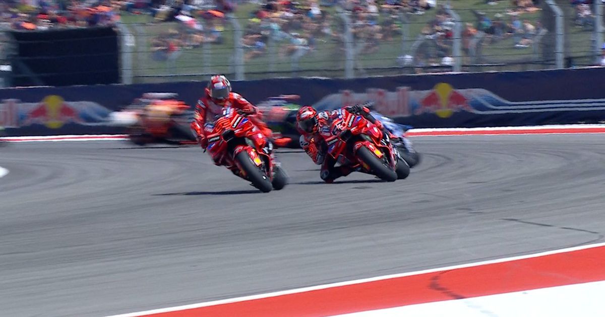 MotoGP COTA: Explosive First Lap Showdown