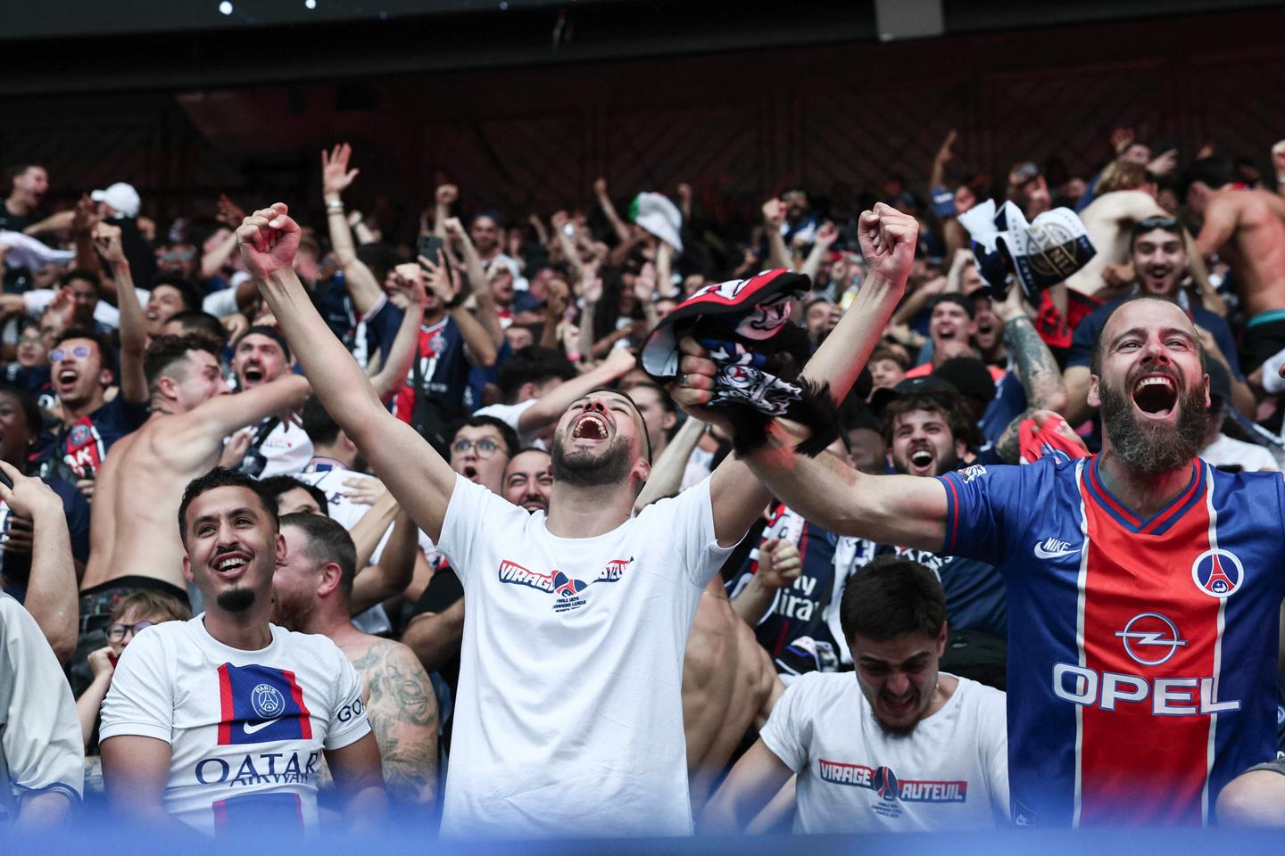 Paris Fan Zones: Scenes Of Jubilation