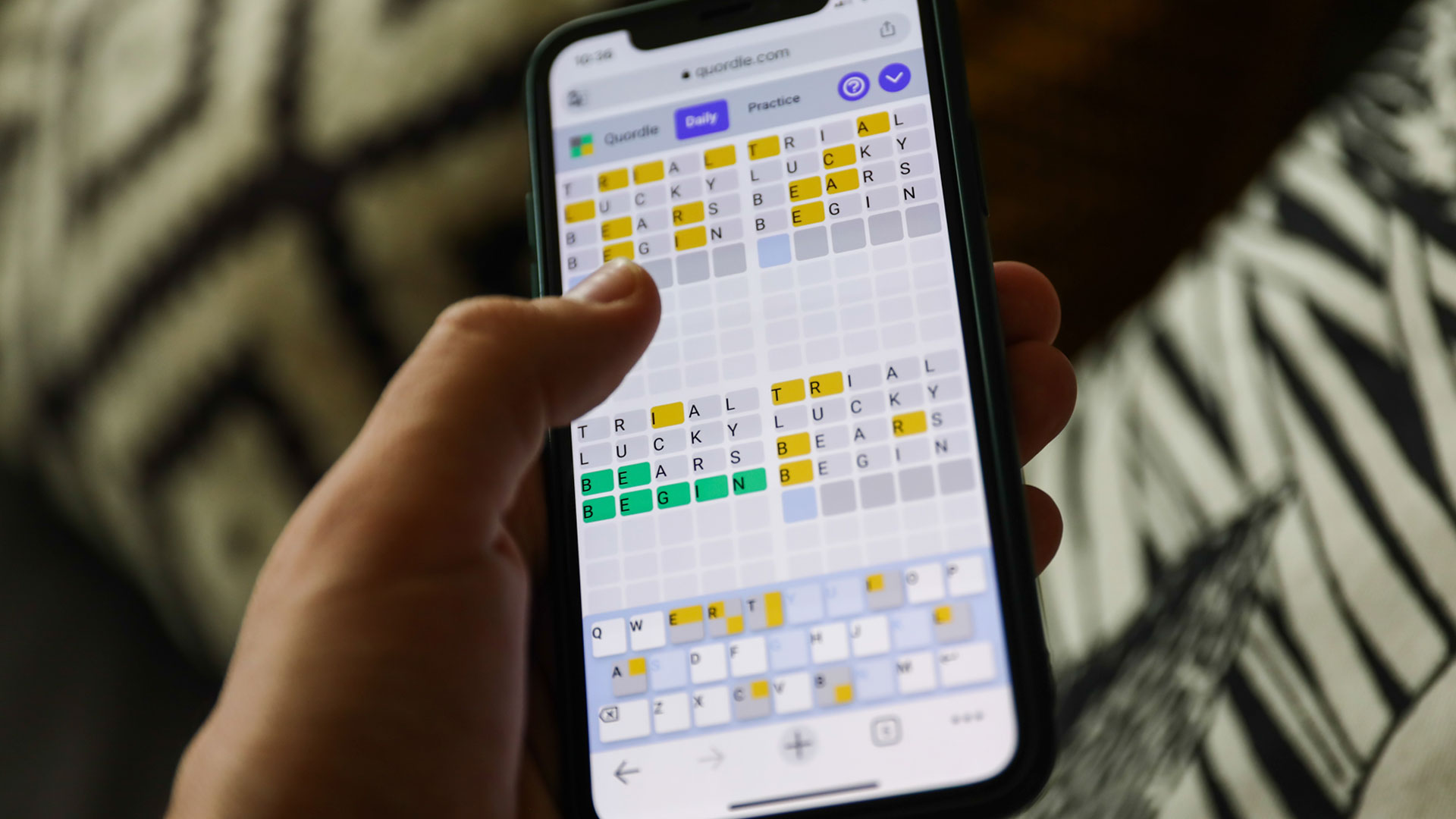 Quordle Hints & Answers: May 12, #1204