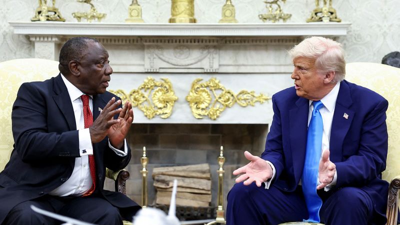 Ramaphosa's Calm Amidst US Ambush: South Africa Reacts